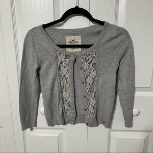 Hollister Grey Cardigan
